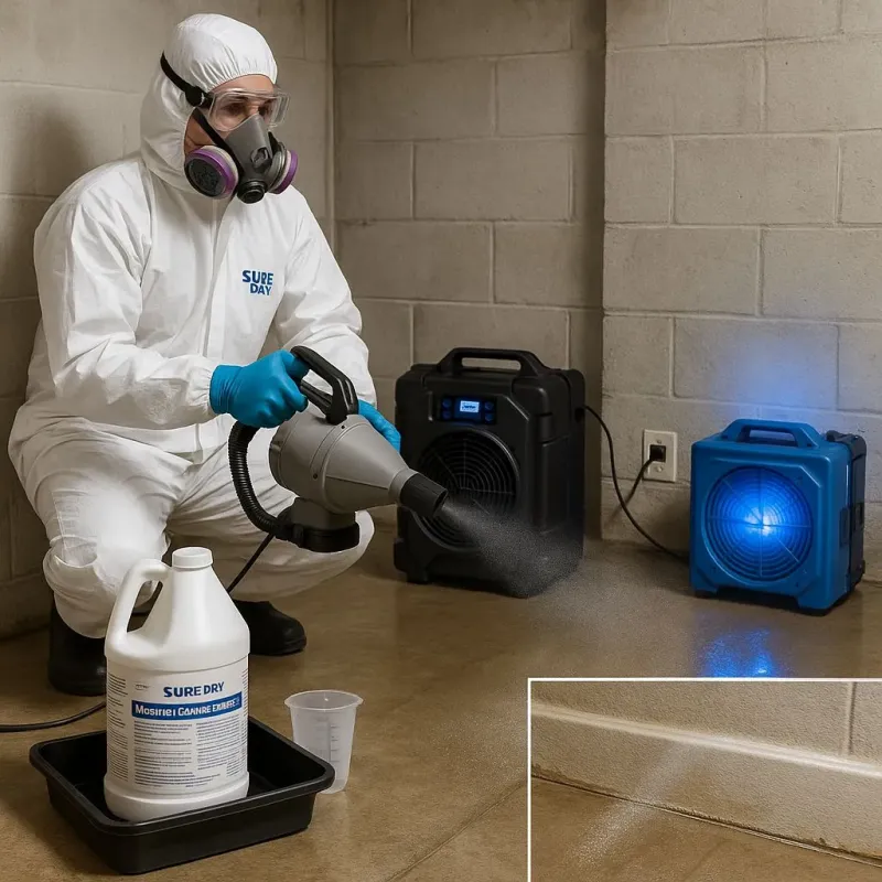 Sanitization and Odor Removal process in Snow Hill, MD